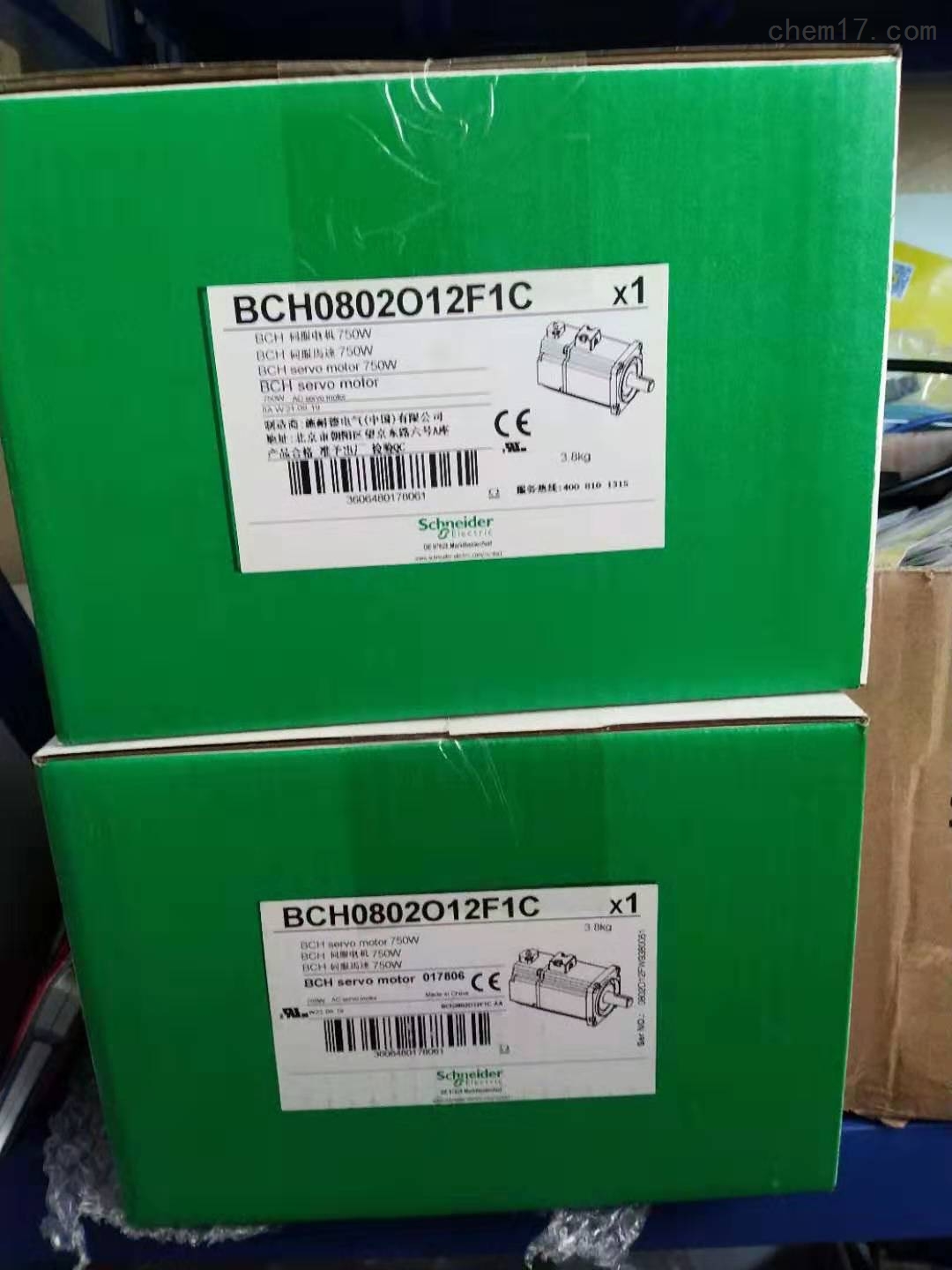 施耐德伺服电机 BCH0802O12F1C 现货供应