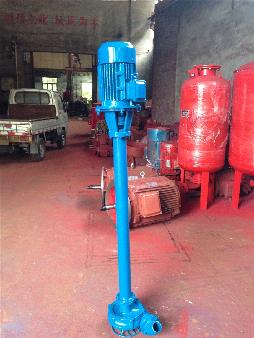 干式轴流深井消防泵长轴泵不锈钢叶轮室内外消火栓喷淋泵