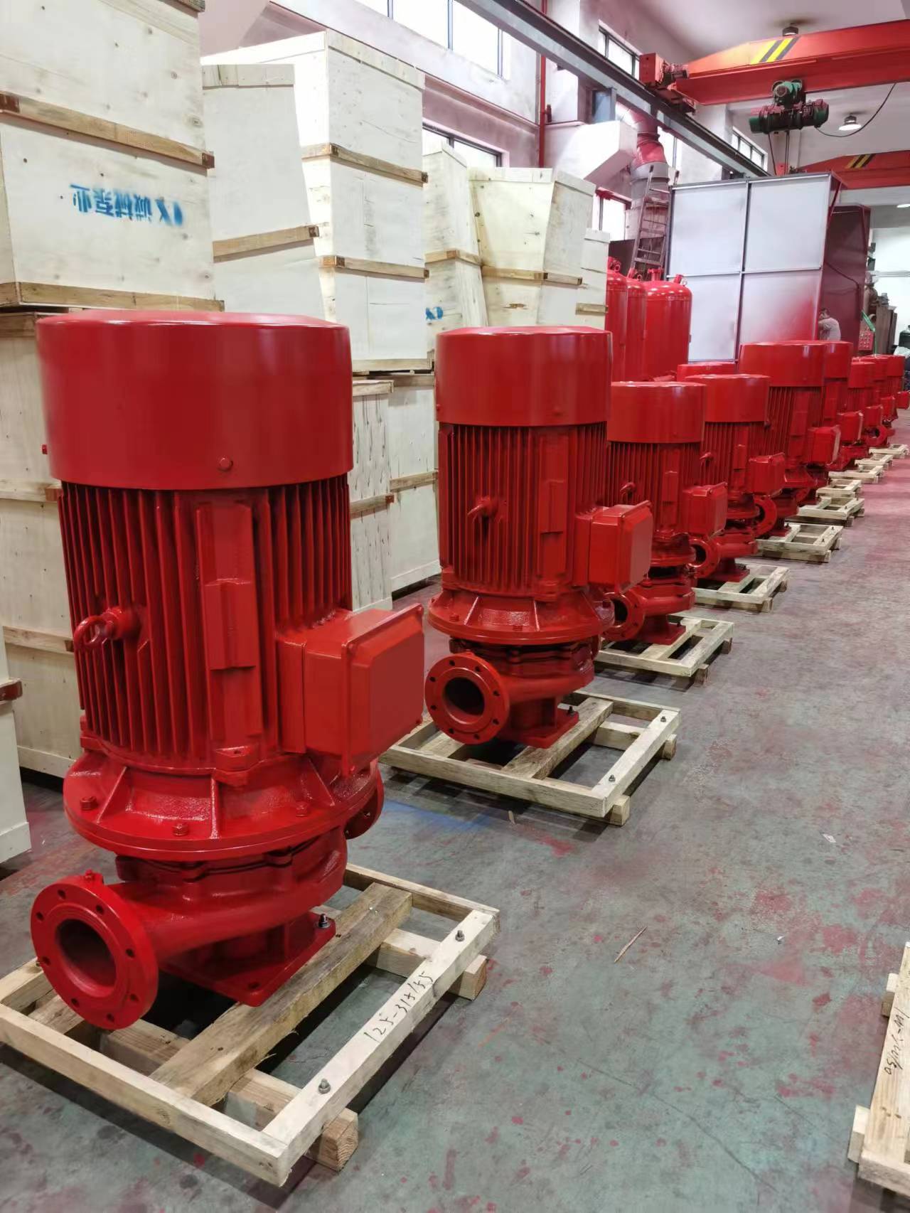 莱芜消防泵安装案例上海诚械机电设备制造有限公司