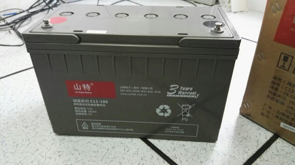 新疆铅酸蓄电池SANTAKC12-100规格参数