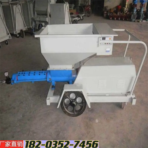 安徽安庆 -砂浆活塞螺杆灌浆泵 -移动方便螺杆砂浆泵 -山西太原
