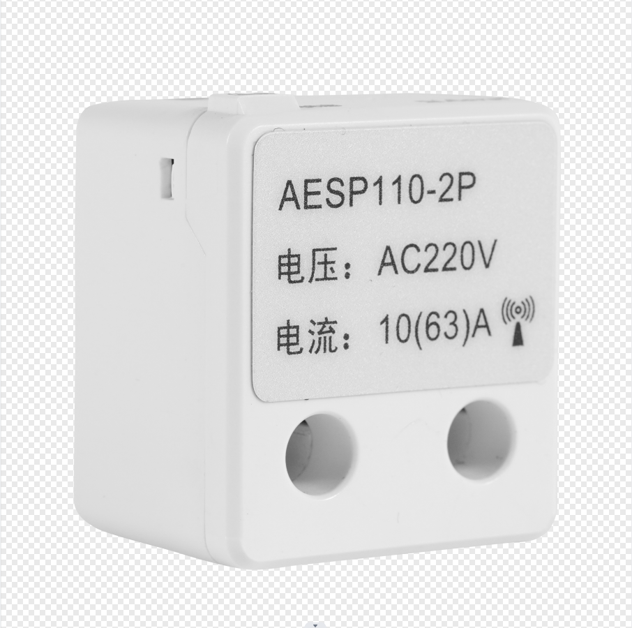 上海中学校空调照明回路测量AESP100 智慧断路器 能耗计量 小空间安装