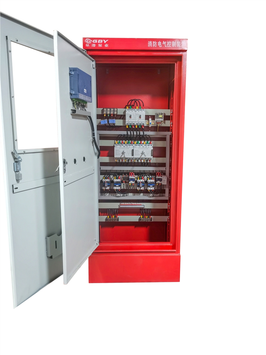 上海泉尔消防水泵控制柜QEK星三角降压启动柜机械应急启动柜