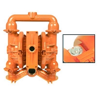 PVDF气动隔膜泵 Wilden螺栓式塑料气动隔膜泵