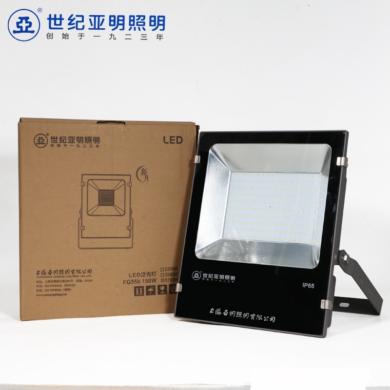 上海亚明FG55b LED泛光灯100W防水灯具