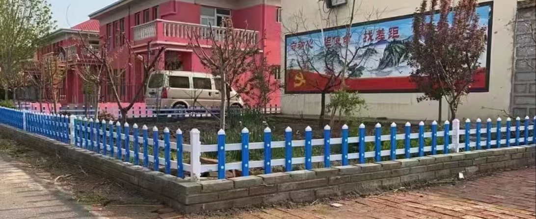 九江市乡村绿化pvc防护栏实体厂家