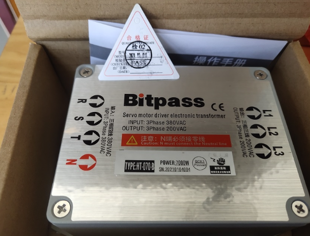 Bitpass会通电子变压器HT-030-A 3000W 3kw 380V转200V