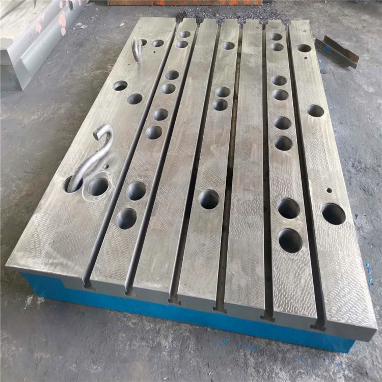 供应铸铁T型槽平台铸铁平板数控精加工