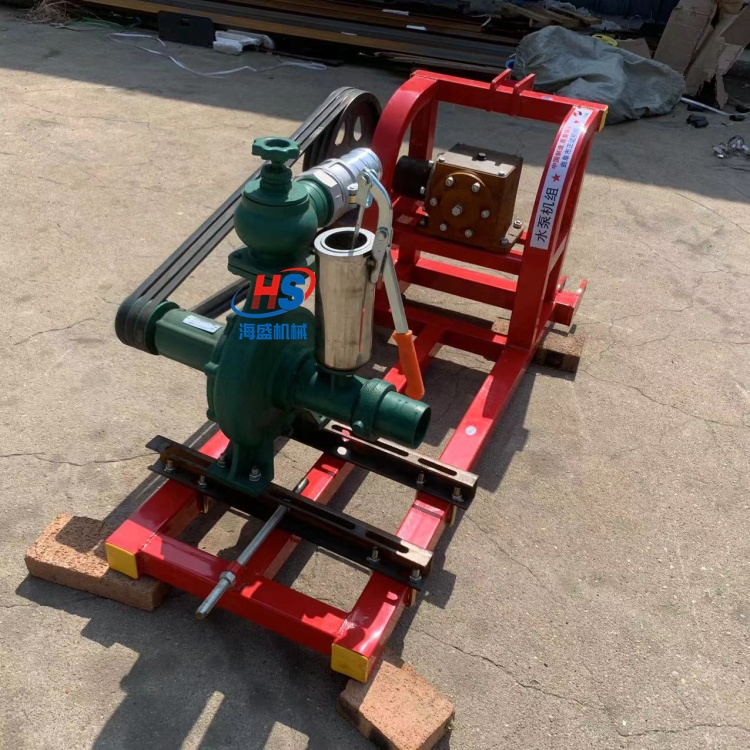 扬程高柴油水泵电启动离心泵 移动防汛泵车