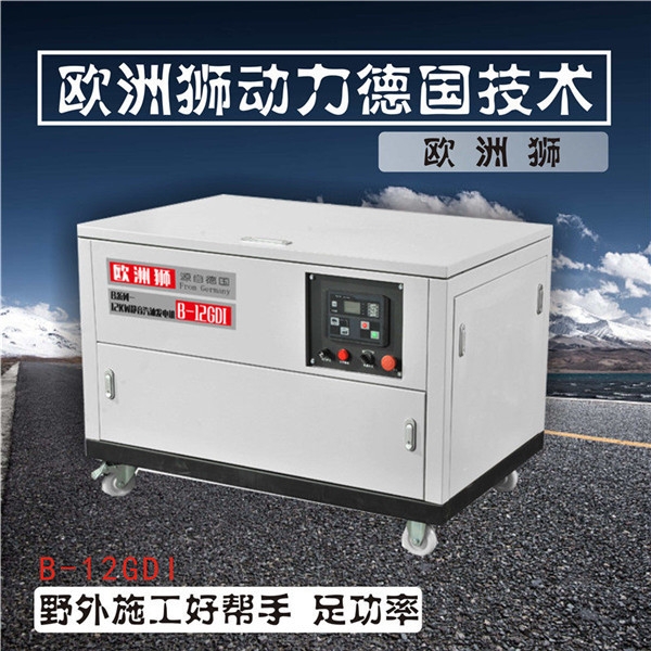 北京10KW静音汽油发电机使用说明