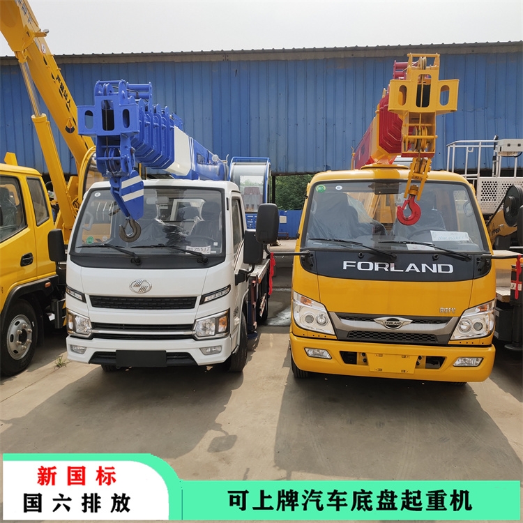 济宁吊车厂家生产出售 国六福田5吨小吊车可上蓝牌 C1证可驾驶