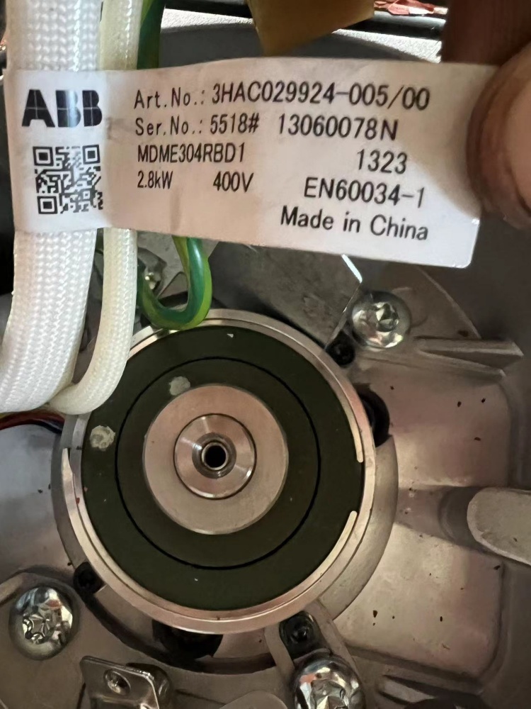 湖北地区ABB机器人3HAC029924-005伺服电机承接维修保养与调试