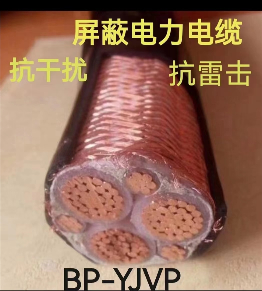 江苏银顺BPYJVP 3*35+3*6屏蔽变频电缆厂家直销