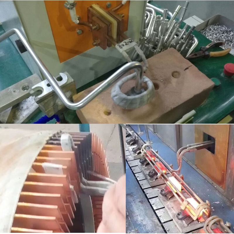 供应水电站发电机绕组铜排手持中频钎焊机厂家