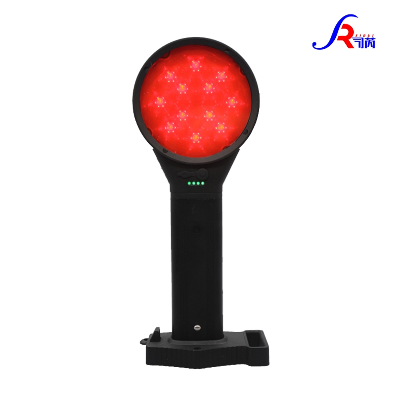 FL4830A双面方位灯铁路施工红色信号警示磁吸频闪灯led红闪灯