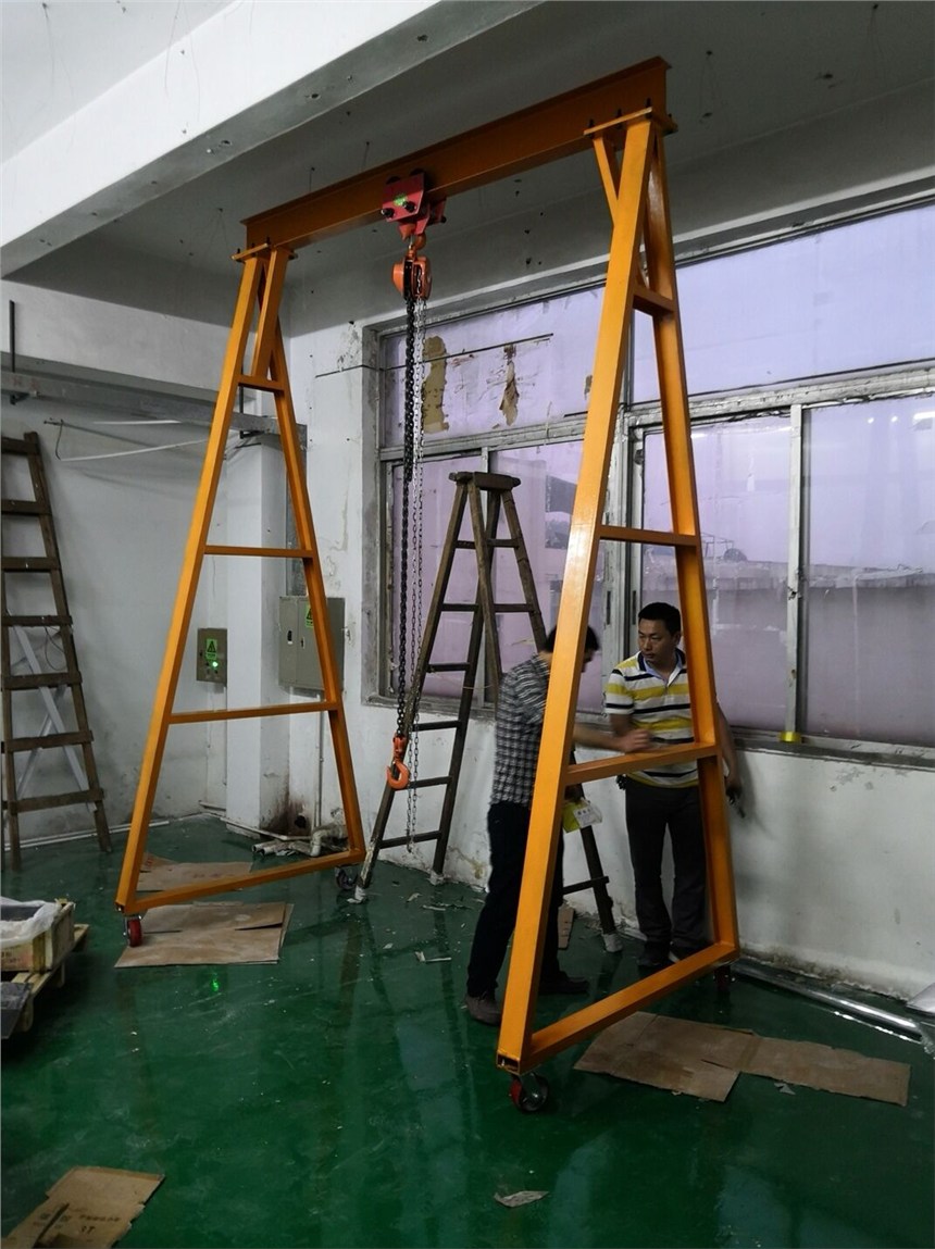 1吨龙门吊架尺寸定做 注塑机吊模龙门吊架厂家