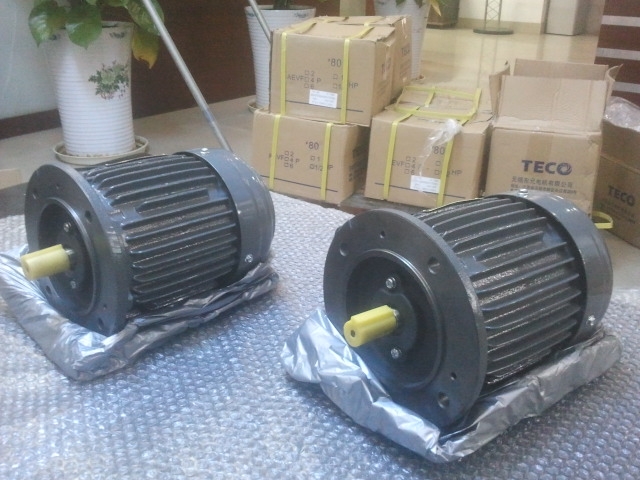 东元TECO全密闭铸铁外壳电机 铸铁电机