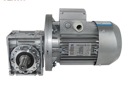 厂家RV50系列减速机，铝合金高效伺服法兰蜗轮减速机