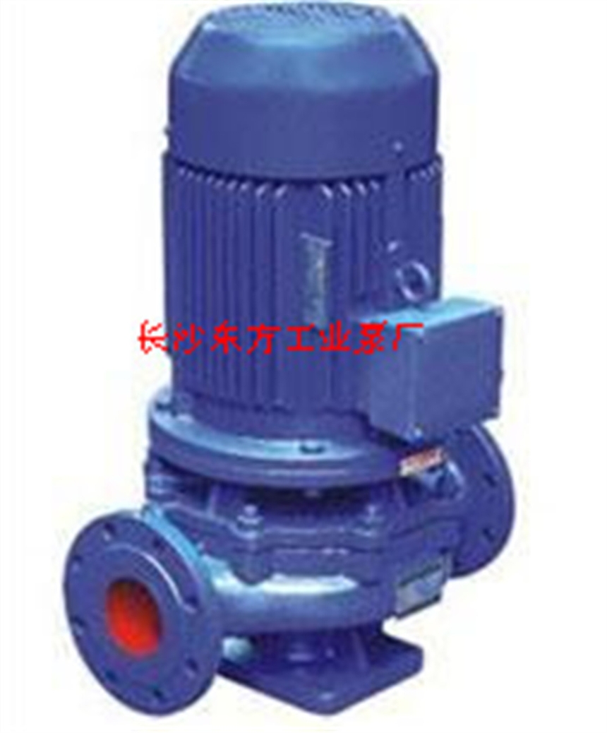 立式管道泵ISG80-350A由电机和泵组成
