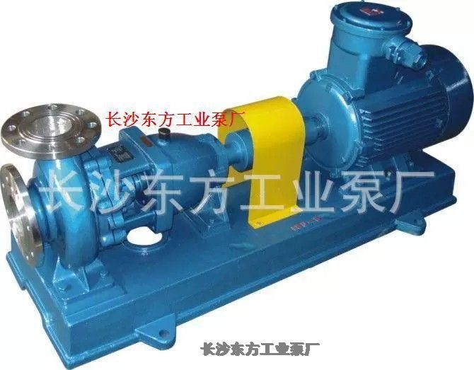 化工泵 IH100-65J-200B泵采用填料密封或机械密封选择合适的密封型式