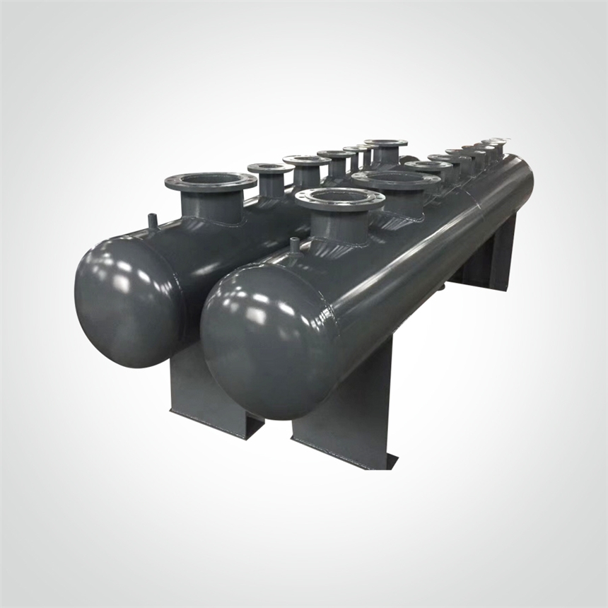 浙上德供应DNXX*N L=XXmm碳钢材质集分水器 分集水器 集水器 分水器